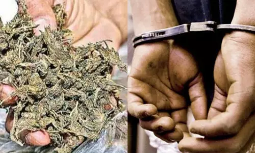 சகோதரி திருமணத்துக்காக கஞ்சா விற்ற ஓட்டல் ஊழியர் கைது