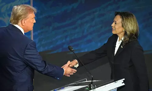 பொருளாதாரம், குடியேற்றம், கருக்கலைப்பு தொடர்பாக டொனால்டு டிரம்ப்- கமலா ஹாரிஸ் நேரடி விவாதம்
