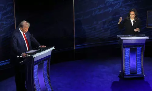 அமெரிக்கா தொடர்ந்து இப்படியே பயணித்தால் மூன்றாம் உலகப் போர் உருவாகும்: கமலா ஹாரிஸ் மீது டிரம்ப் விமர்சனம்