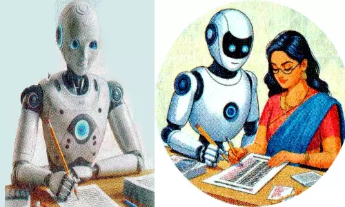 தேர்வு தாளில் இனி கிறுக்க முடியாது... கல்லூரி விடைத்தாள் திருத்த வந்தாச்சு ஏஐ தொழில்நுட்ப எந்திரன்