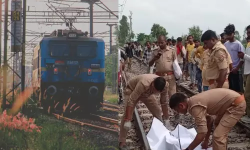 3 வயது மகனுடன் தண்டவாளத்தில் ரீல்ஸ் வீடியோ எடுத்த தம்பதி.. ரெயில் மோதி மூவரும் உயிரிழந்த சோகம்