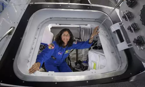 விண்வெளியில் பிறந்தநாளை கொண்டாடும் சுனிதா வில்லியம்ஸ்..!