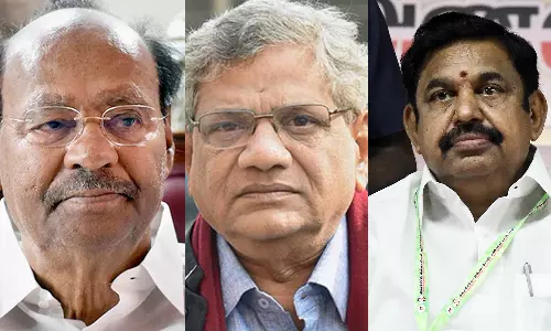 சீதாராம் யெச்சூரி மறைவு- ஈபிஎஸ், ராமதாஸ் உள்ளிட்ட தலைவர்கள் இரங்கல்