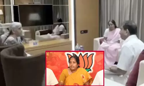 நிதியமைச்சரிடம் தொழிலதிபர் மன்னிப்பு கேட்ட விவகாரம் - வானதி சீனிவாசன் விளக்கம்