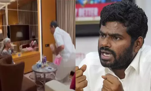 மன்னிப்பு கோரிய தொழிலதிபரின் வீடியோ - மன்னிப்பு கேட்ட அண்ணாமலை