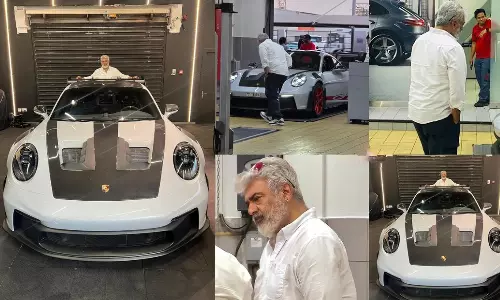 3.2 நொடியில் 100 கி.மீ. வேகம்.. அஜித் வாங்கிய ஆடம்பர ரேஸ் கார் - விலை எவ்வளவு தெரியுமா?