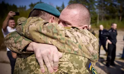 ரஷியா-உக்ரைன் இடையே கைதிகள் பரிமாற்றம்