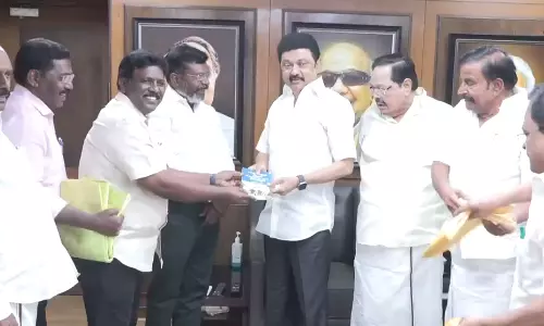 முதலமைச்சர் மு.க.ஸ்டாலினை சந்தித்தார் திருமாவளவன்