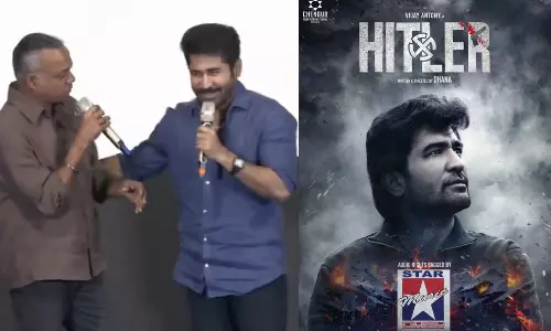 விழா மேடையில் விஜய் ஆண்டனிக்கு ரொமான்ஸ்-க்கு கிளாஸ் எடுத்த கவுதம் மேனன்