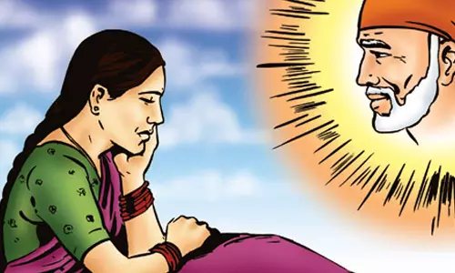 பாபாவை நம்பாத பெண்ணின் அகந்தை அகன்றது