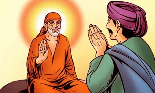 கறுப்பு நிற நாய் மூலம் நோய் தீர்த்த பாபா