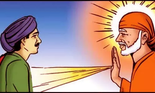 பாண்டுரங்க சாமியாக காட்சியளித்த சாயி