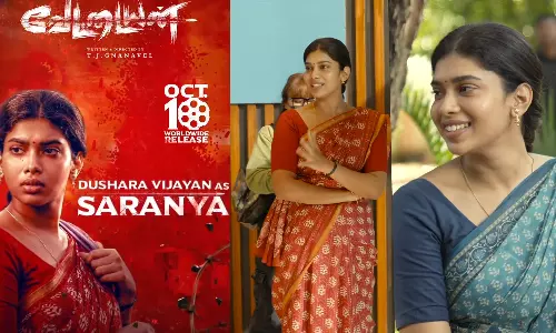 வேட்டையன் - துஷாரா விஜயனின் கதாப்பாத்திர அறிமுக வீடியோ வெளியானது