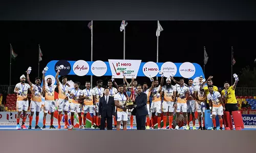 ஆசிய சாம்பியன்ஸ் கோப்பையை வென்ற இந்திய ஹாக்கி அணிக்கு பிரதமர் மோடி வாழ்த்து