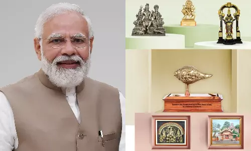 பிரதமர் மோடிக்கு வழங்கப்பட்ட 600-க்கும் மேற்பட்ட பரிசுப்பொருட்கள் ஏலம்