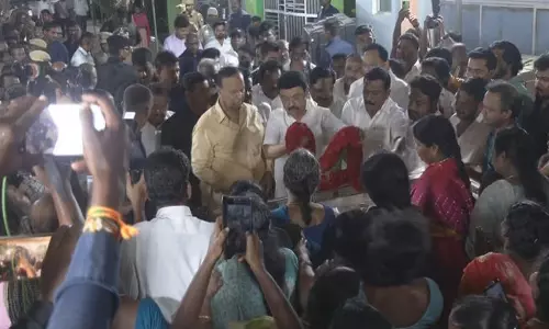 திமுக முன்னாள் அமைச்சர் க.சுந்தரம் மறைவு- முதலமைச்சர் நேரில் அஞ்சலி