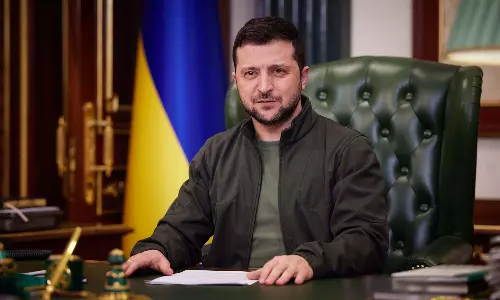 ஜெலன்ஸ்கி அடுத்த வாரம் அமெரிக்கா பயணம்: அதிபர், துணை அதிபரை சந்திக்கிறார்