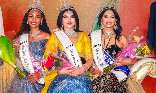 உலகளவிலான 2024 மிஸ் இந்தியா போட்டி: த்ருவி பட்டேல் பட்டம் வென்றார்
