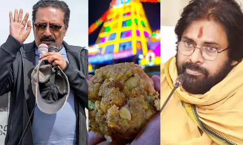 நாட்டில் இருக்கும் பதற்றமே போதும்..  லட்டில் மாட்டிறைச்சி கொழுப்பு விவகாரத்தில் பிரகாஷ்ராஜ் கருத்து