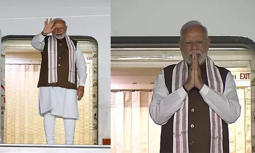 குவாட், ஐ.நா. மாநாடு: அமெரிக்கா புறப்பட்டுச் சென்றார் பிரதமர் மோடி