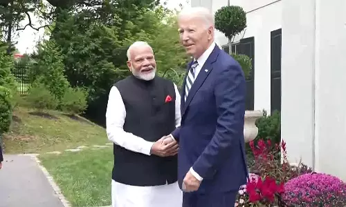 அமெரிக்க அதிபர் ஜோ பைடனுடன் பிரதமர் மோடி சந்திப்பு