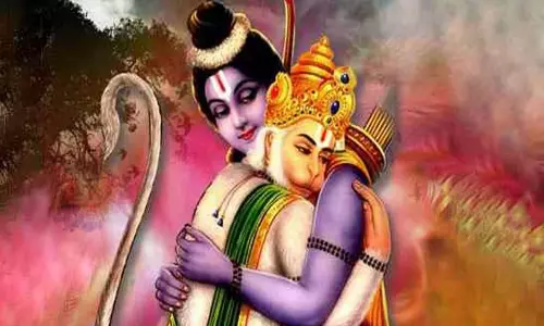 பெருமாளும், அனுமாரும்