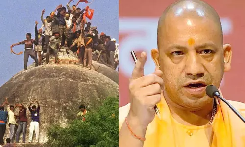 அன்று  பாபர் மசூதி  சிதைந்ததை போல இன்று காங்கிரஸ் சிதைந்துவிட்டது - யோகி ஆதித்யநாத்