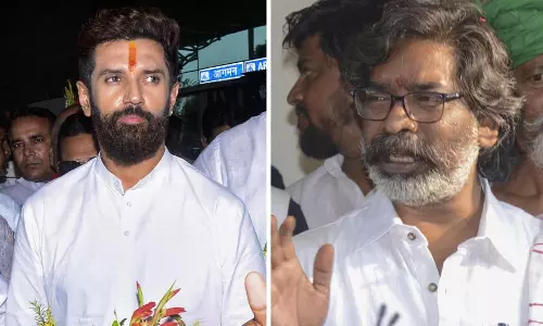 கழுகு எனக் கூறிய ஹேமந்த் சோரன்: மக்கள் பாடம் புகட்டுவார்கள் என சிராஜ் பஸ்வான் பதிலடி