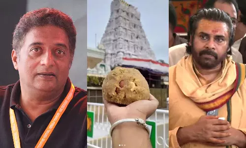 pawan kalyan - prakash raj - tirupati laddu