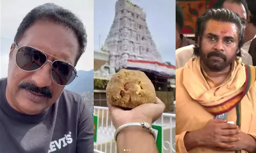 rakash Raj Explains To Pawan Kalyan on Tirupati Lattu controvercy