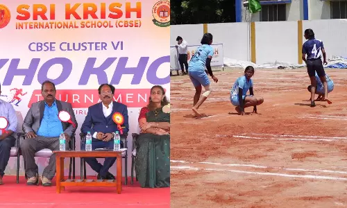 தேசிய அளவில் கோ கோ போட்டி - கோவூர் ஸ்ரீ கிரிஷ் இண்டெர்நேஷனல் பள்ளி முதலிடம்