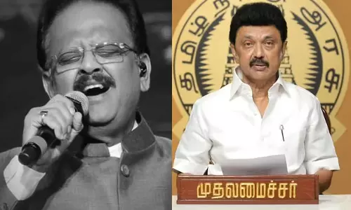 மறைந்த பாடகர் எஸ்.பி.பி பெயரில் சாலை- முதலமைச்சர் அறிவிப்பு