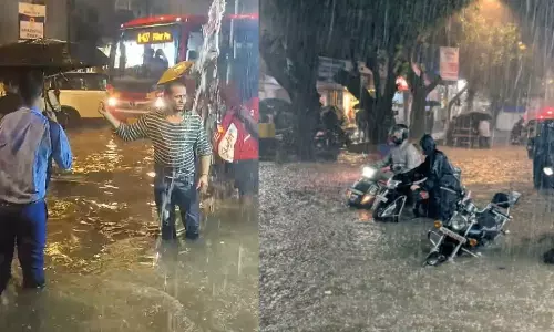 மகாராஷ்டிராவில் கொட்டித் தீர்க்கும் கனமழை.. மும்பைக்கு ரெட் அலர்ட் - பள்ளி கல்லூரிகளுக்கு விடுமுறை