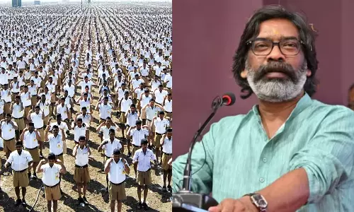 மதக் கலவரங்களை தூண்ட ஆர்எஸ்எஸ் பெருச்சாளிகளை போல் ஊடுருவல்- ஹேமந்த் சோரன் எச்சரிக்கை