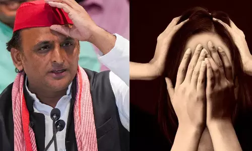 பணிச்சுமை மரணங்களுக்கு பாஜக அரசே பொறுப்பு.. மக்கள் மீது  மன ரீதியான தாக்குதல் - அகிலேஷ் காட்டம்