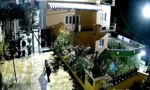 கோத்தகிரி அருகே குடியிருப்பு பகுதியில் நடமாடும் கருஞ்சிறுத்தை: பொதுமக்கள் பீதி