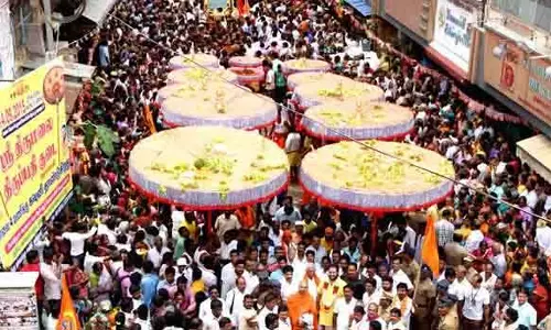 சென்னையில் 2-ந்தேதி திருமலை திருப்பதி திருக்குடை ஊர்வலம்