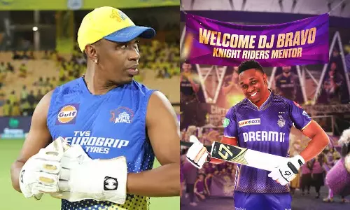 சிஎஸ்கே அணியில் இருந்து கேகேஆர்-ல் இணைந்த பிராவோ