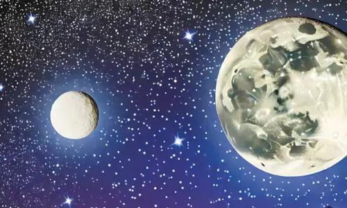 விண்ணில் ஒரு அதிசயம்... வானில் இனி 2 நிலா- நாளை முதல் பார்க்கலாம்