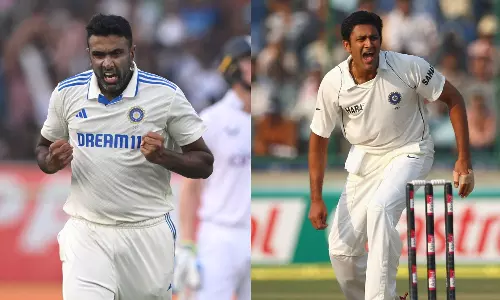 Ashwin breaks Kumbles record for most Test wickets in Asia