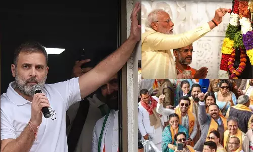 அயோத்தி ராமர் கோவில் கும்பாபிஷேகம் என்ற பெயரில் ஆடலும் பாடலும்தான் நடந்தது - ராகுல் காந்தி