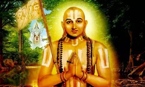 ஏழுமலையானுக்கு சங்கு-சக்கரம் கொடுத்த ராமானுஜர்!