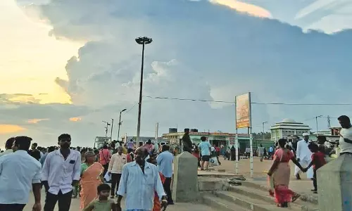 கன்னியாகுமரியில் வானத்தில் தோன்றிய அபூர்வ நிகழ்வு