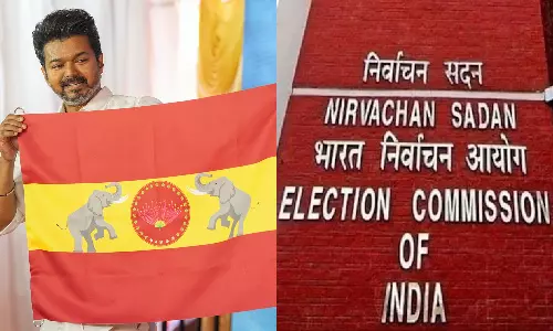 விஜய் கட்சி கொடியில் யானை- பகுஜன் சமாஜ் புகாருக்கு தேர்தல் ஆணையம் பதில்