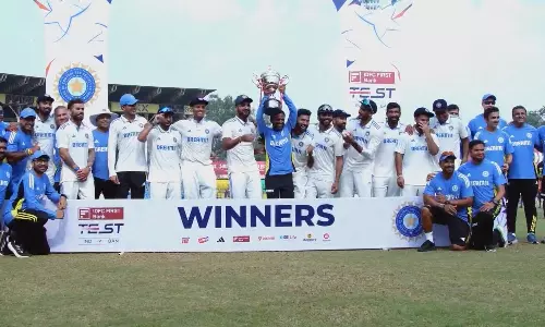 சொந்த மண்ணில் அதிக டெஸ்ட் தொடர் வெற்றி: இந்திய அணி  புதிய சாதனை