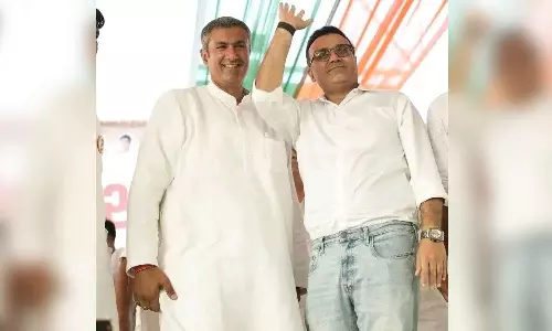 நன்றிக்கடன்... அரியானாவில் காங்கிரஸ் வேட்பாளருக்காக சேவாக் தேர்தல் பிரசாரம்