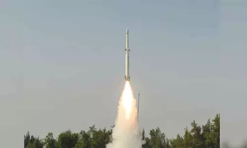 பொக்ரானில் 3 ஏவுகணைகள் சோதனை வெற்றி