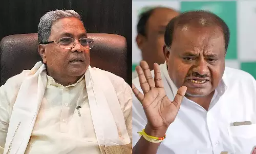 உங்கள் மனைவி பெயரை இழுத்தது நீங்கள்தான்... சித்தராமையாவுக்கு குமாரசாமி பதில்