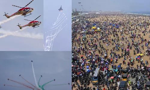 விமான சாகச நிகழ்ச்சி: ஒருபக்கம் சாதனை, மறுப்பக்கம் வேதனை..!