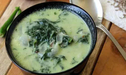 வயிற்றுப்புண்களை ஆற்றும் மணத்தக்காளி கீரை தேங்காய் பால் சூப்